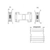 GBC 59.6623.98 - HD Adapter VGA 15-PIN Female to VGA Female Adaptors Onetrade GBC 59.6623.98 - HD Adapter VGA 15-PIN Female to VGA Female Adaptors Onetrade